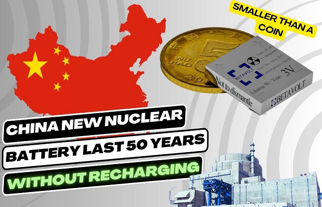 Une batterie nucléaire avec 50 ans d’autonomie sans recharge