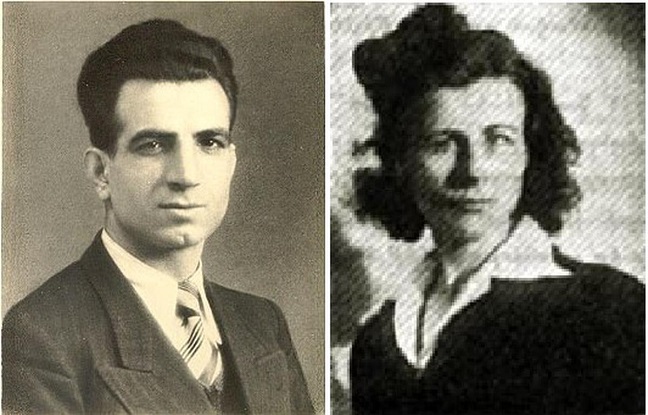 Mélinée et Missak Manouchian au Panthéon