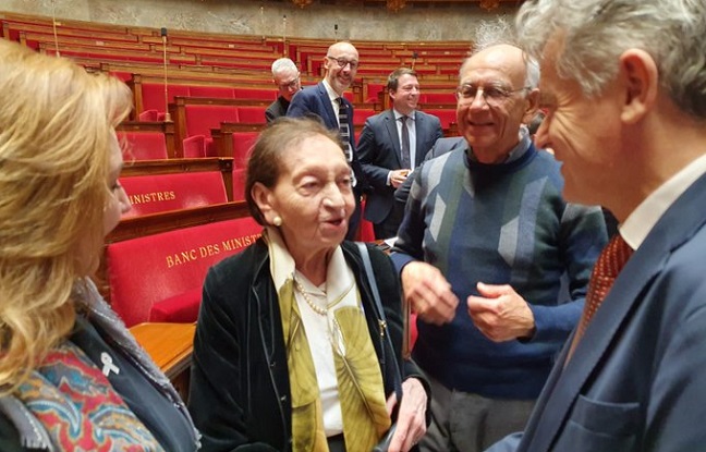 Hommage à la première femme vice-présidente de l'Assemblée nationale, Madeleine Braun