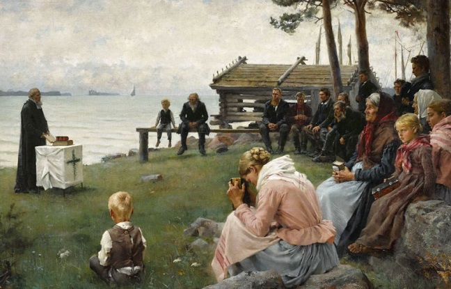 Exposition Petit Palais, Paris, Albert Edelfet, lumières de Finlande