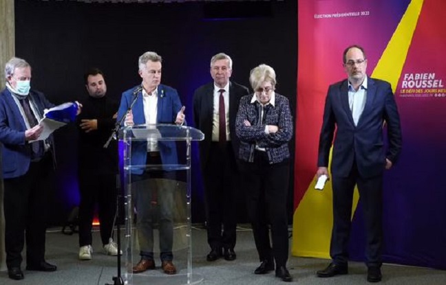 Présidentielle: plusieurs partis de gauche rallient la candidature de Fabien Roussel