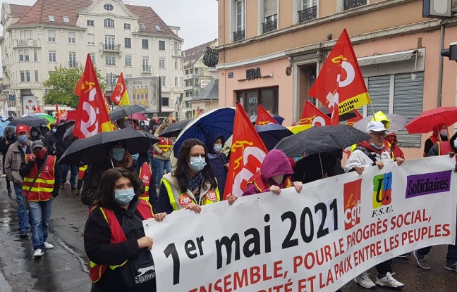 Des centaines de milliers de manifestants partout en France et dans le monde pour le 1er mai