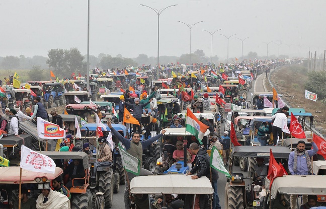 Révolte paysanne indienne. Le Modef apporte son soutien