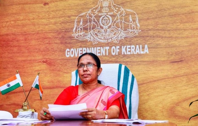 La ministre communiste de la santé du Kerala, KK Shailaja, élue personnalité la plus influente du monde