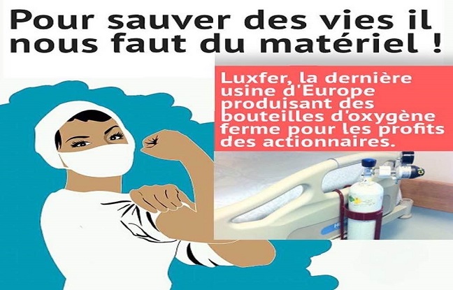 Luxfer, profit et santé incompatibles : vers une rupture de livraison des bouteilles à oxygène médical dans les hôpitaux ?