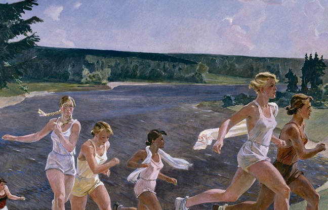 Exposition. Rouge : de la belle utopie à l'art officiel