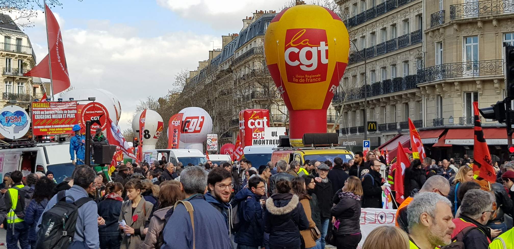 Mouvement social. 300 000 manifestants dans toute la France