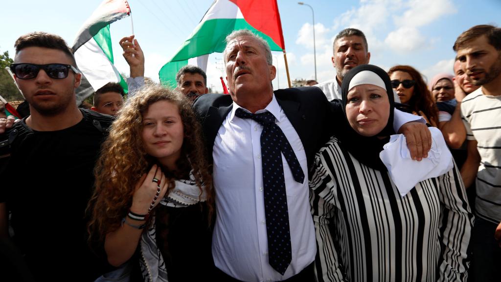 Israël: la résistante palestinienne Ahed Tamimi a été libérée de prison