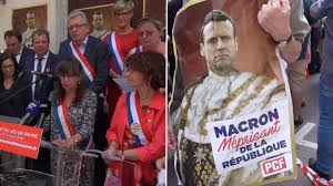 Congrès. Les parlementaires communistes au Jeu de Paume contre la la monarchie présidentielle