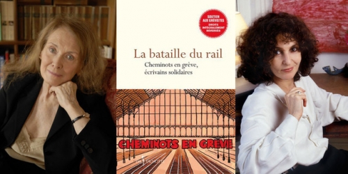 La Bataille du rail : 36 écrivains solidaires avec les cheminots en grève