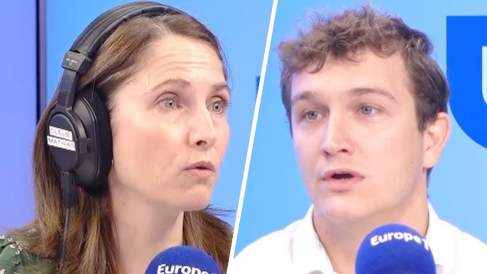 Bastien Bonnargen secrétaire général des Jeunes Communistes invité d'Europe1