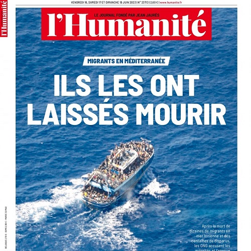 Le drame des migrants en Méditérranée, la réaction de Fabien Roussel