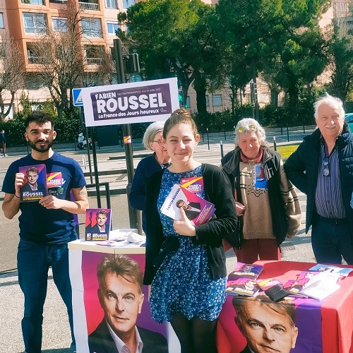 Les jeunes avec Fabien Roussel