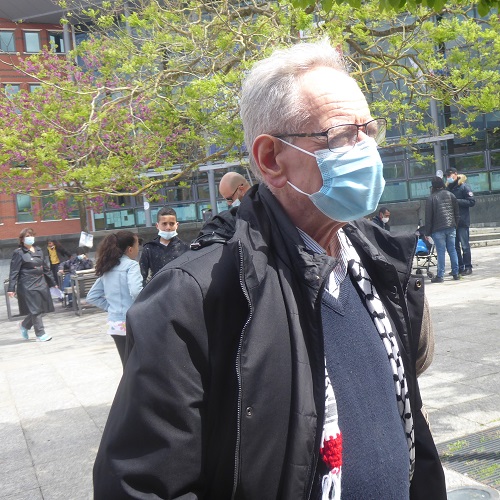 Exclusif : Rassemblement pour la Palestine, interview du Président de France Palestine, Bertrand Heilbronn