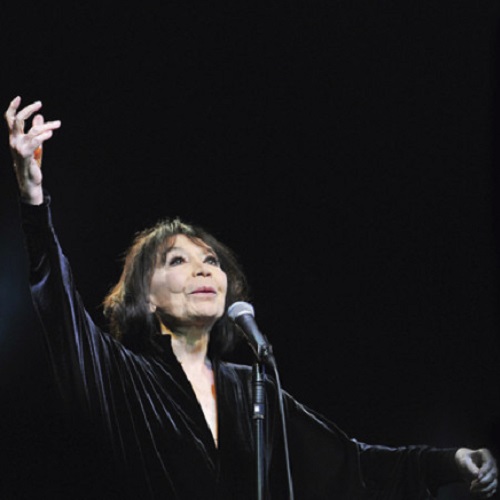 Juliette Gréco la camarade, l amie, à la fête de l Huma 2015, entretien.