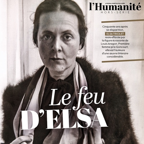 Elsa Triolet hors série du journal l\'Humanité : présentation