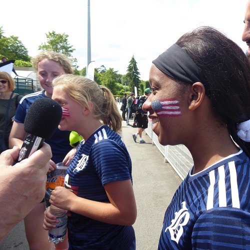 Evry-Courcouronnes : Foot Féminin, rencontre amicale France – USA
