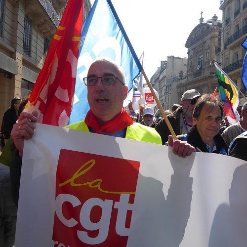 Manifestation intersyndicale à Paris 11 avril 2019