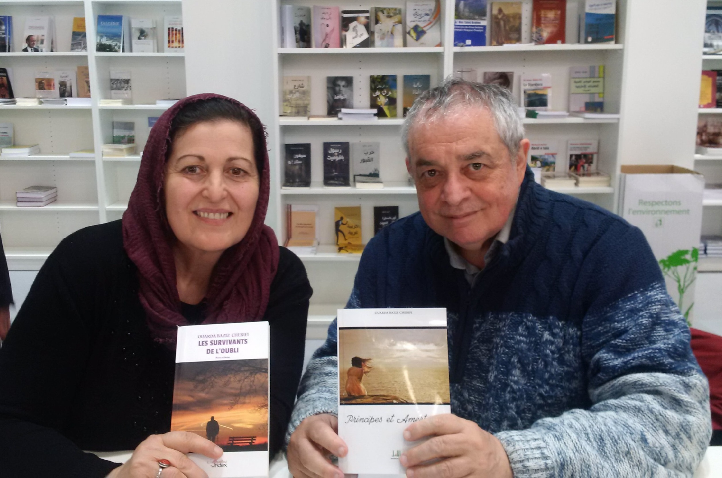 Salon du livre de Paris : Entretien avec Ouarda Baziz Cherifi