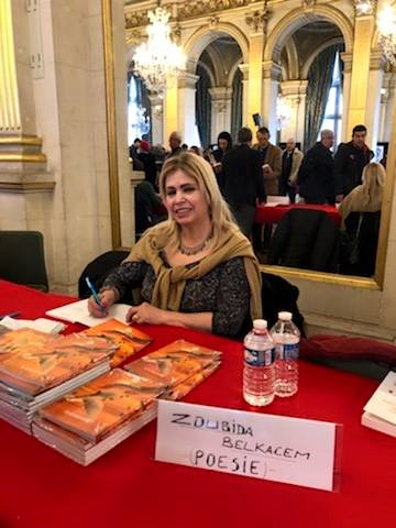 Zoubida Belkacem présente Déclaration de foi, Eclats de Rimes et son roman d une rive à l autre
