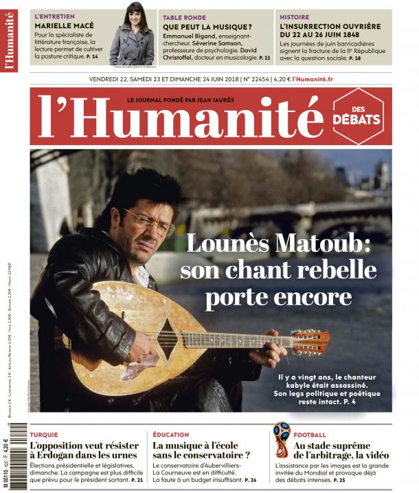 Lounès Matoub assassiné le 25 juin 1998 son chant rebelle porte encore